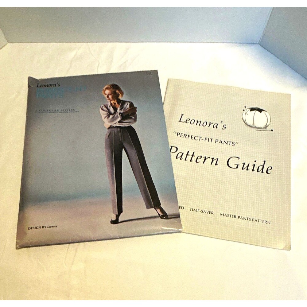 Vintage 1984 Leonoras Perfect Fit Pants Master Pattern 111 Booklet Uncut Complet